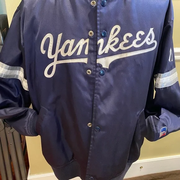 Vintage MITCHELL&NESS NEW YORK YANKEES MLB Baseball Satin Jacket